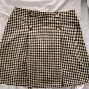 Plaid skirt